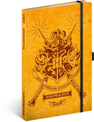 Planbook diář/notes Harry Potter – Bradavice 2026 - 