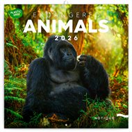 Poznámkový kalendář Ohrožené druhy 2026