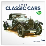 Poznámkový kalendář Classic Cars – Václav Zapadlík, 2026