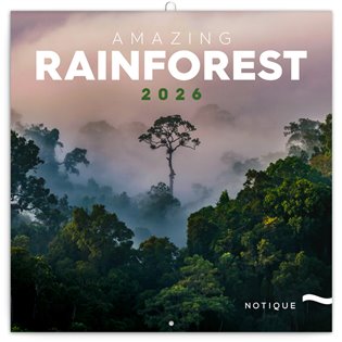 Poznámkový kalendář Deštné pralesy 2026 - 