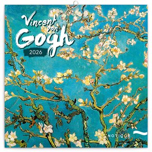 Poznámkový kalendář Vincent van Gogh 2026 - 