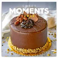 Poznámkový kalendář Sladké chvilky 2026