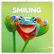 Poznámkový kalendář Úsměv, prosím 2026