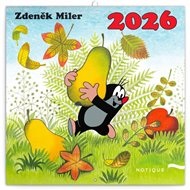 Poznámkový kalendář Krteček 2026