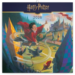 Poznámkový kalendář Harry Potter 2026 - 