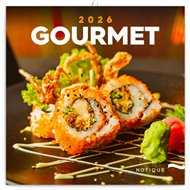 Poznámkový kalendář Gourmet 2026