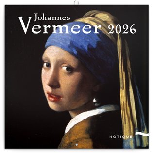 Poznámkový kalendář Johannes Vermeer 2026 - 