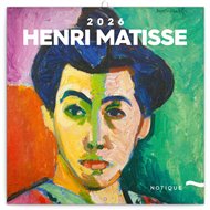 Poznámkový kalendář Henri Matisse 2026