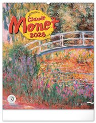 Nástěnný kalendář Claude Monet 2026