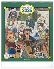 Nástěnný kalendář Josef Lada 2026