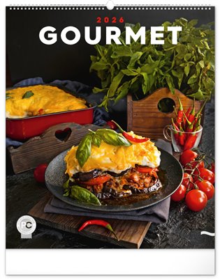 Nástěnný kalendář Gourmet 2026 - 