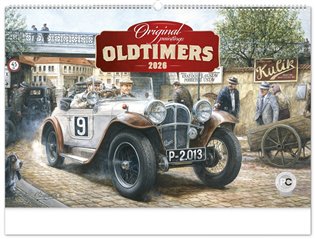 Nástěnný kalendář Oldtimers – Václav Zapadlík 2026 - 