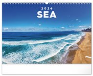 Nástěnný kalendář Moře 2026