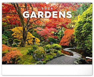 Nástěnný kalendář Zahrady 2026 - 