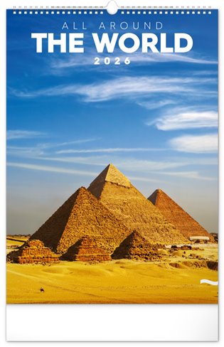Nástěnný kalendář Světové monumenty 2026 - 