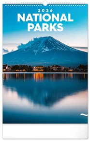 Nástěnný kalendář Národní parky světa 2026