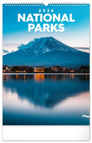 Nástěnný kalendář Národní parky světa 2026 - 
