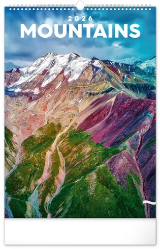 Nástěnný kalendář Hory 2026 - 