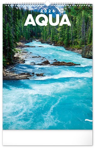 Nástěnný kalendář Voda 2026 - 