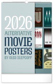 Nástěnný kalendář Alternative Movie Posters 2026
