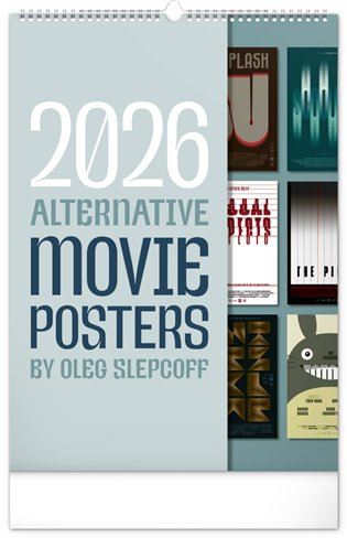Nástěnný kalendář Alternative Movie Posters 2026 - 