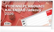 Stolní kalendář Týdenní Plánovací řádkový 2026