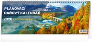 Stolní kalendář Plánovací daňový s fotografiemi 2026