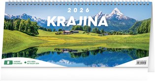 Stolní kalendář Krajina 2026 – 14denní - 