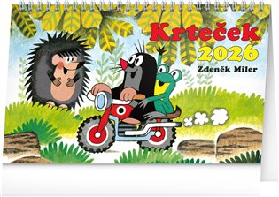 Stolní kalendář Krteček 2026 - 