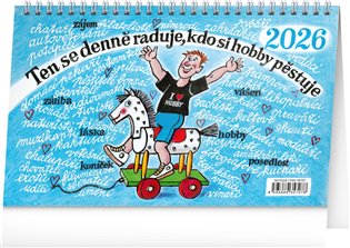 Stolní kalendář Naše hobby 2026 – Kamila Skopová - 