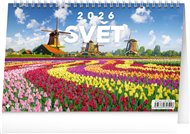 Stolní kalendář Svět 2026