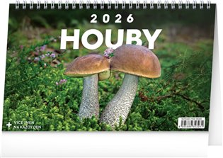 Stolní kalendář Houby 2026 - 