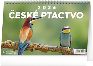 Stolní kalendář České ptactvo 2026 - 