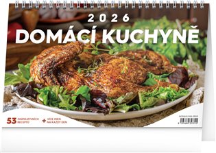 Stolní kalendář Domácí kuchyně 2026 - 
