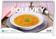 Stolní kalendář Polévky 2026