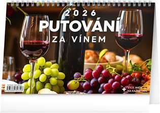 Stolní kalendář Putování za vínem 2026 - 