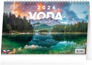 Stolní kalendář Voda CZ/SK 2026
