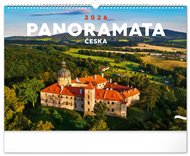 Nástěnný kalendář Panoramata Česka 2026