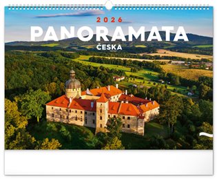 Nástěnný kalendář Panoramata Česka 2026 - 