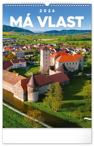 Nástěnný kalendář Má vlast 2026 - 