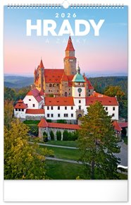 Nástěnný kalendář Hrady a zámky 2026