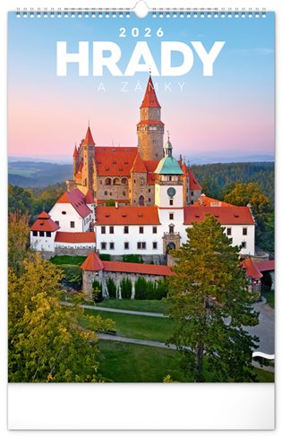 Nástěnný kalendář Hrady a zámky 2026 - 