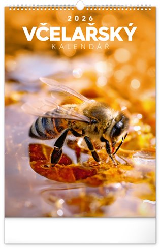 Nástěnný Včelařský kalendář 2026 - 