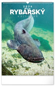 Nástěnný kalendář Rybářský 2026
