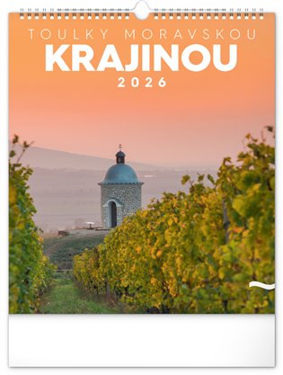 Nástěnný kalendář Toulky moravskou krajinou 2026 - 