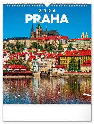 Nástěnný kalendář Praha 2026 - 