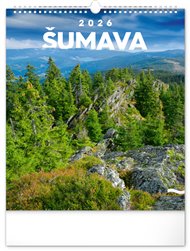 Nástěnný kalendář Šumava 2026
