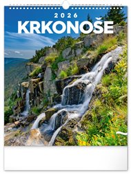 Nástěnný kalendář Krkonoše 2026