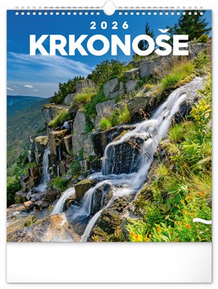 Nástěnný kalendář Krkonoše 2026 - 