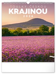 Nástěnný kalendář Toulky českou krajinou 2026